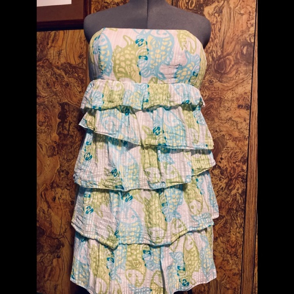 Lilly Pulitzer Women's Strapless Sundress Size 4 - Picture 1 of 4